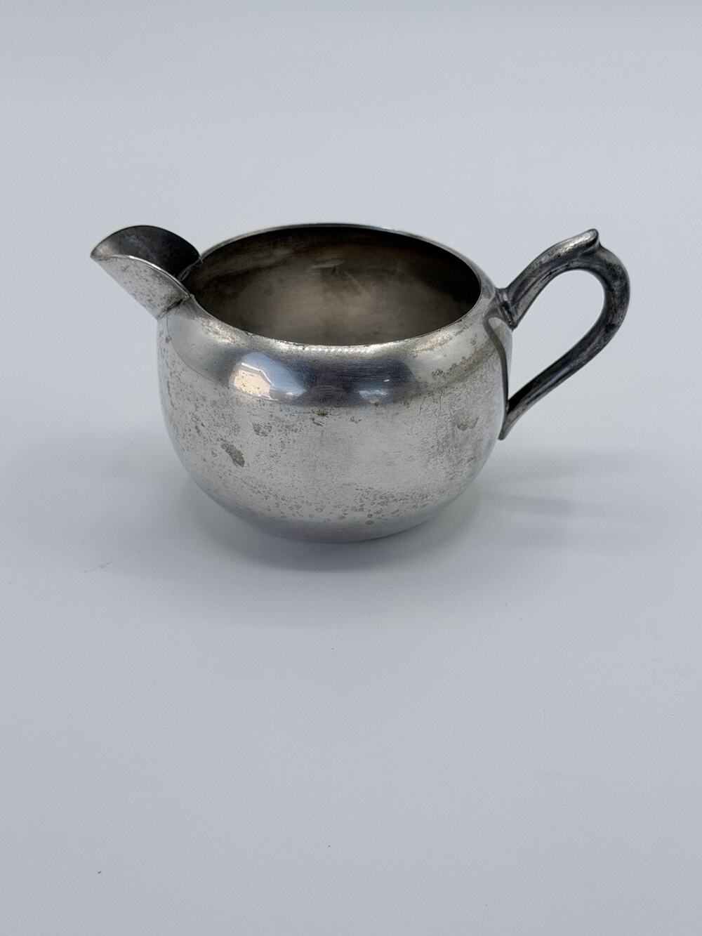 Vintage F.B. Rogers 1087 Silver on Copper Creamer Pitcher Silverplate